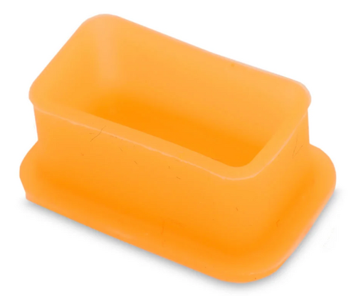 THE INKED ARMY - XXL Ink Caps - Breiter Boden - Orange 12 x 22 mm - 80 Stück/Box