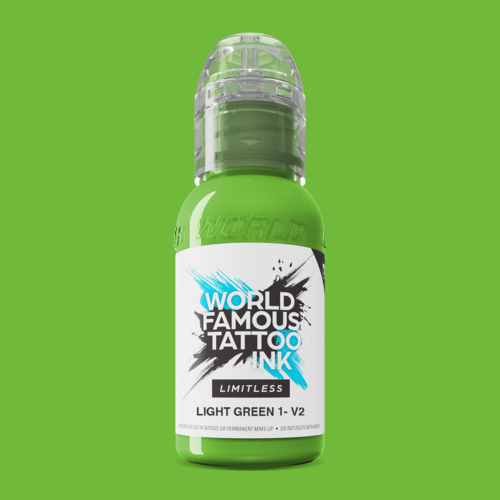Light Green 1 v2- 30 ml  - World Famous Limitless Tattoofarbe