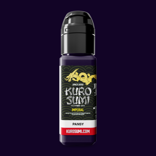 Pansy 22 ml - Kuro Sumi Imperial - Tattoofarbe