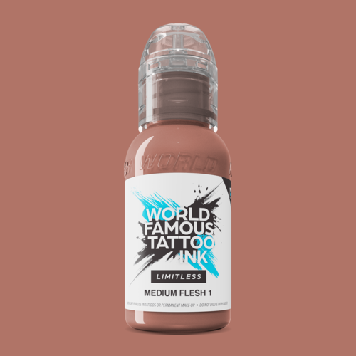 Medium Flesh 1 - 30 ml  - World Famous Limitless Tattoofarbe