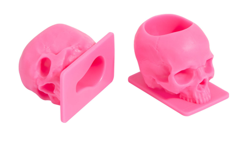 Saferly Skull 16 mm Farbkappen pink