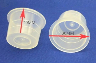 Einweg-Kunststoff-Farbkappe XXL
