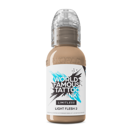 Light Flesh 2 - 30 ml  - World Famous Limitless Tattoofarbe