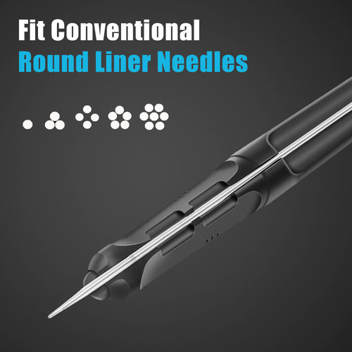 Handpoke Pen schwarz -1 Stück