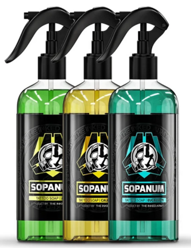 THE INKED ARMY - Sopanum - Tattoo Soap - Gebrauchsfertiges Spray - 500 ml