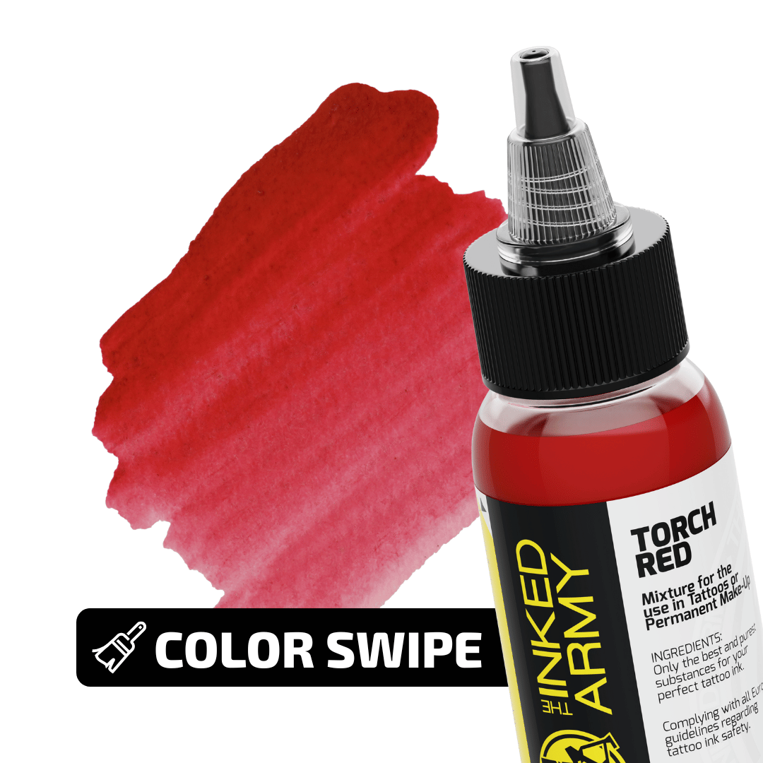 THE INKED ARMY - Tattoo Color - Torch Red