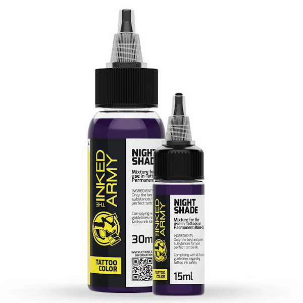 THE INKED ARMY - Tattoo Color - Night Shade
