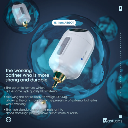 MastLabs Airbot Smart Wireless Battery blau