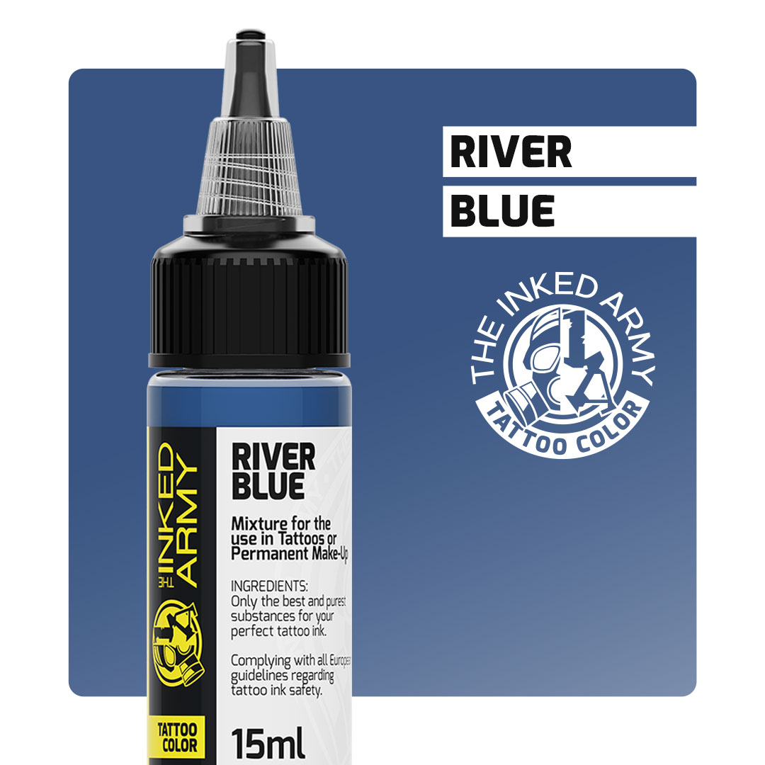 THE INKED ARMY - Tattoo Color - River Blue