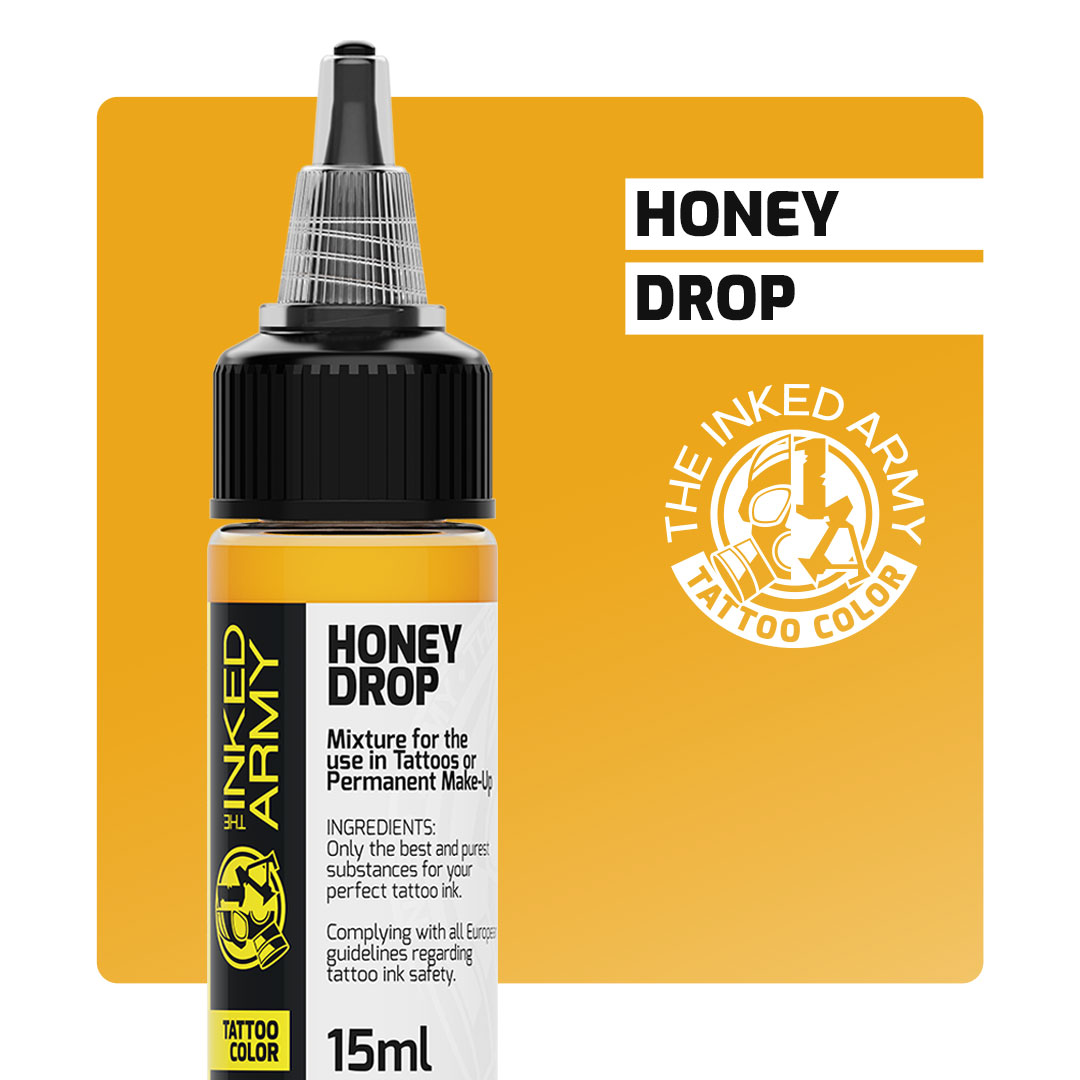 THE INKED ARMY - Tattoo Color - Honey Drop