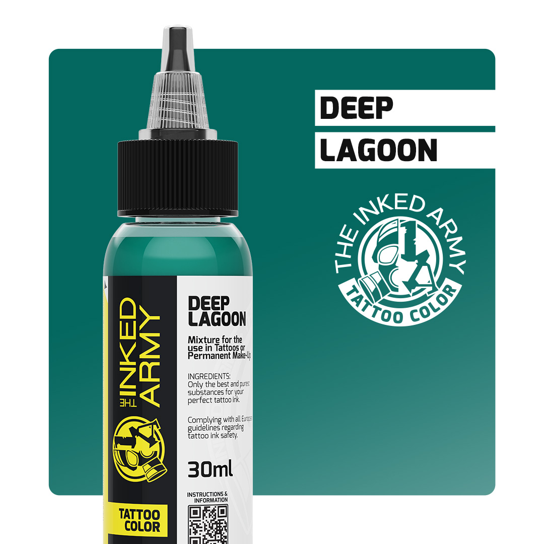 THE INKED ARMY - Tattoo Color - Deep Lagoon
