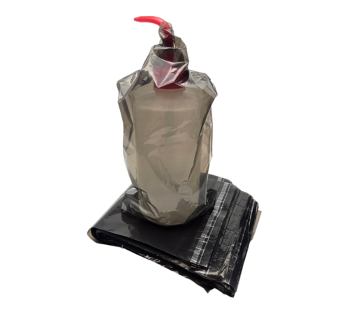 Spray Bottle Bags 14.5 x 24 cm 200 St. schwarz