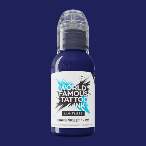 Dark Violet 1 v2- 30 ml  - World Famous Limitless Tattoofarbe