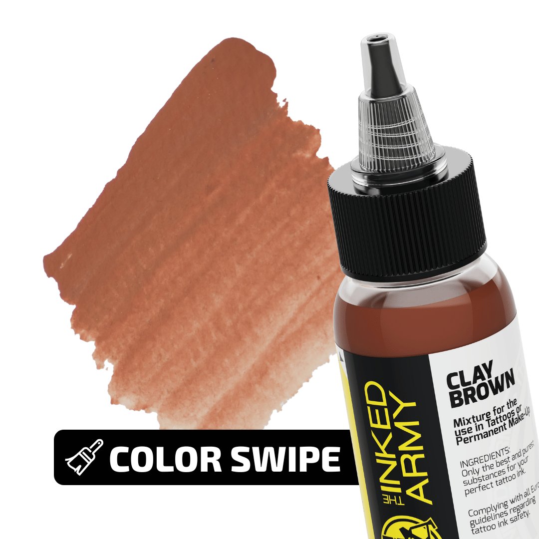 THE INKED ARMY - Tattoo Color - Clay Brown