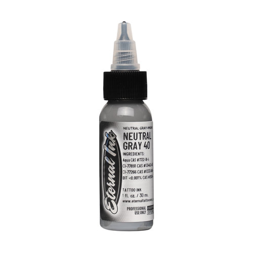 40% Neutral Gray 30 ml ETERNAL INK - Tattoo Farbe