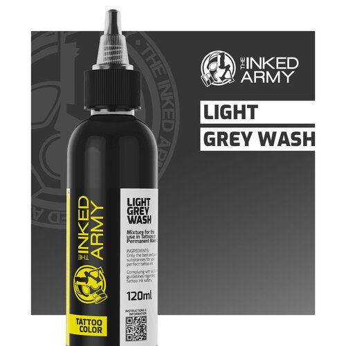 THE INKED ARMY - Tattoo Color - Light Grey Wash 120ml