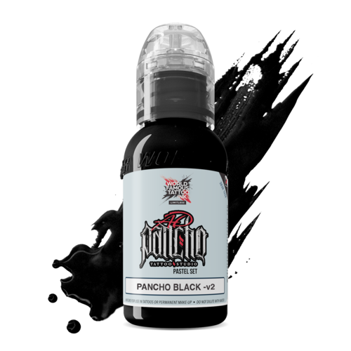 Pancho Black v2 - 30 ml  - World Famous Limitless Tattoofarbe