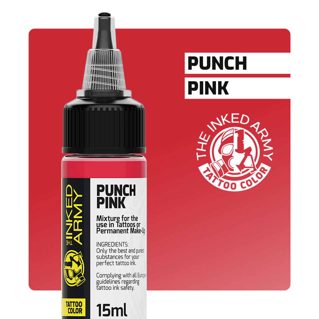 THE INKED ARMY - Tattoo Color - Punch Pink