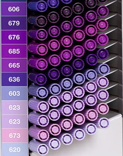 Tombow ABT Dual Brush Pen Lila