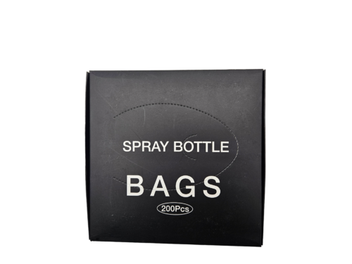Spray Bottle Bags 14.5 x 24 cm 200 St. schwarz