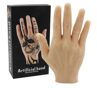 Silikon Hand ca. 20 cm x 12 cm links