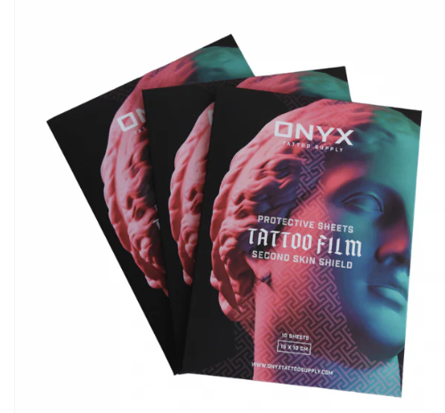 Onyx Tattoo Film / Wrap - Second skin 15cm x 10cm 10 Stk.