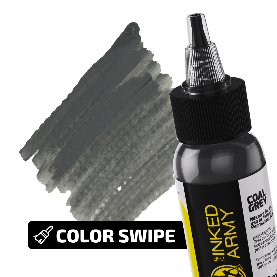 THE INKED ARMY - Tattoo Color - Coal Grey