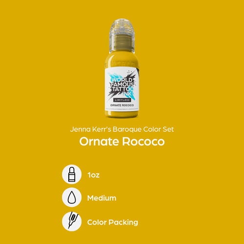 Jenna Kerr - Ornate Rococo 30 ml  - World Famous Limitless Tattoofarbe