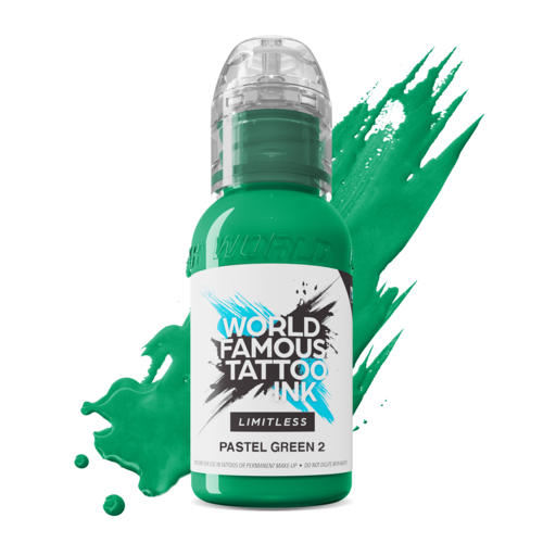 Pastel Green 2 - 30 ml  - World Famous Limitless Tattoofarbe