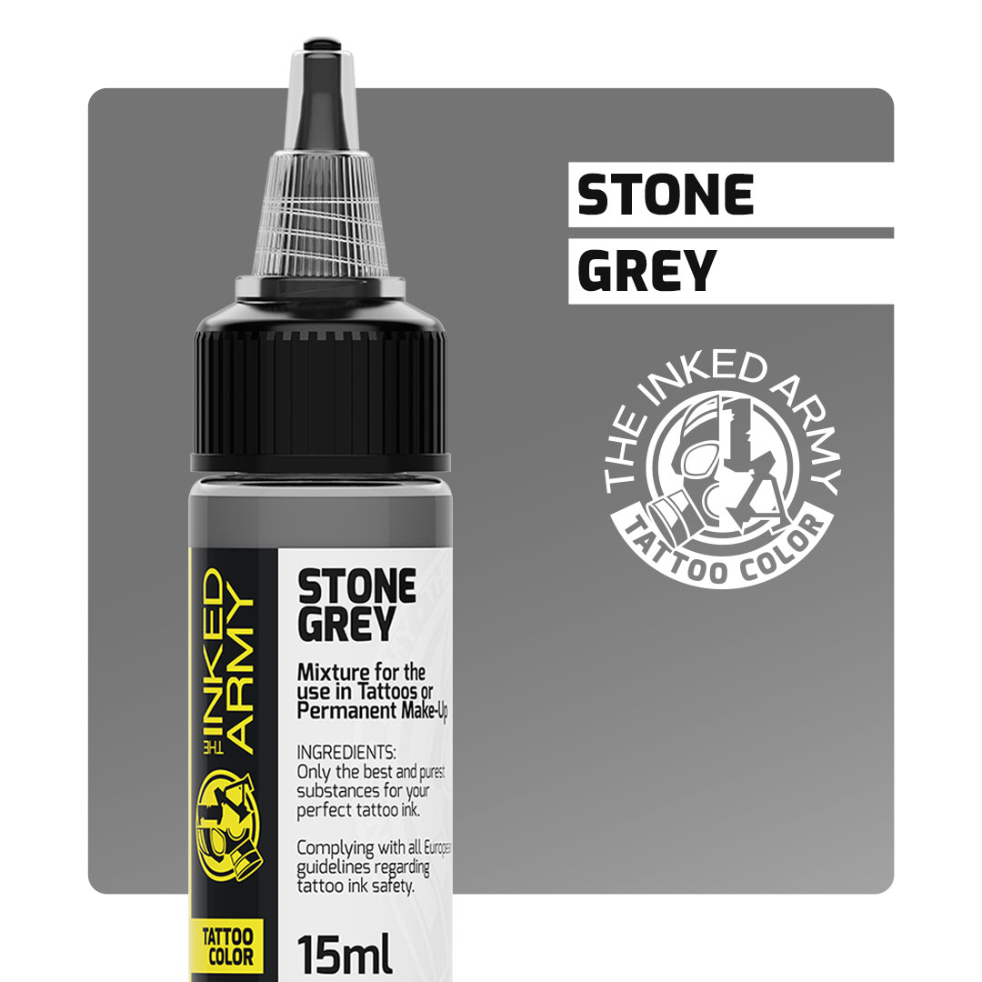 THE INKED ARMY - Tattoo Color - Stone Grey