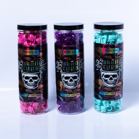 Onyx Skull Caps 6 Farben 200 St.