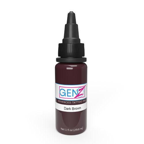 Intenze GEN-Z Dark Brown Tattoo Ink 29,6 ml