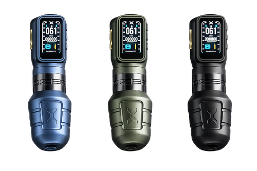 Ozer - X Channel Tattoo Maschine / schwarz / 4.2mm Hub