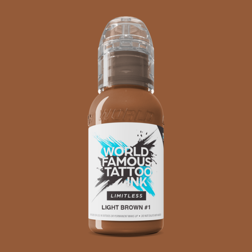 Light Brown 1 -  30 ml  - World Famous Limitless Tattoofarbe