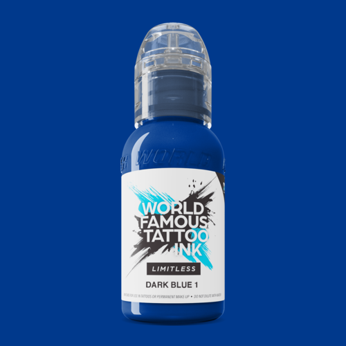 Dark Blue 1 V2 - 30 ml  - World Famous Limitless Tattoofarbe