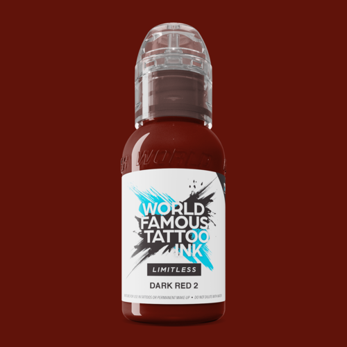 Dark Red 2 - 30 ml  - World Famous Limitless Tattoofarbe