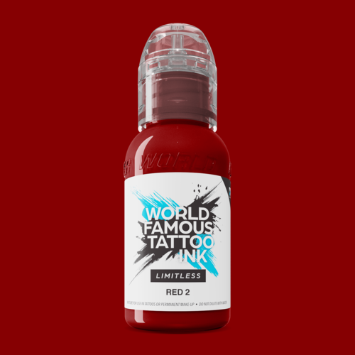 Red 2 - 30 ml  - World Famous Limitless Tattoofarbe