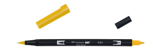 Tombow ABT Dual Brush Pen chrome yellow / N985