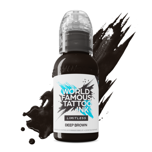 Deep Brown - 30 ml  - World Famous Limitless Tattoofarbe