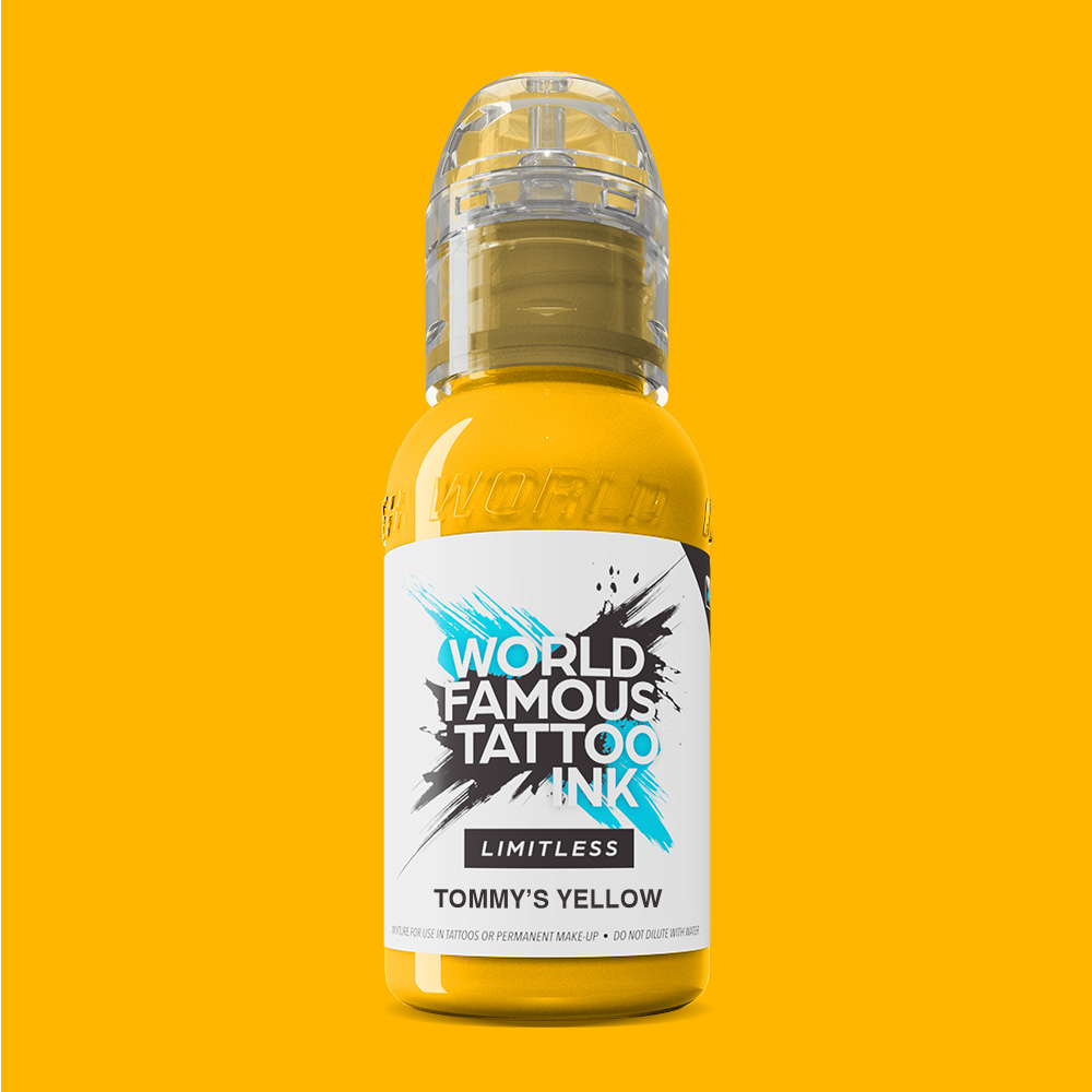 Tommy's Yellow 30 ml - World Famous Limitless Tattoofarbe
