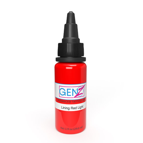 Intenze GEN-Z Outlining Red Light Color Lining Ink Series Tattoo Ink 29,6 ml
