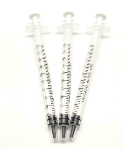 Spritzen 1 ml 3 Stück ohne Nadel / Einwegspritze zum Farbmischen und Abmessen