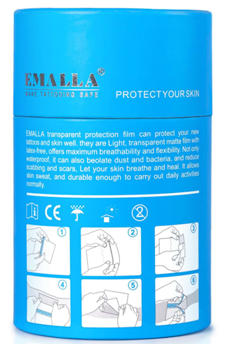 EMALLA Grece Tattoo-Schutzfolienrolle