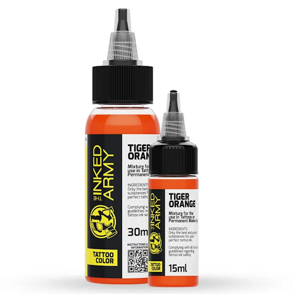 THE INKED ARMY - Tattoo Color - Tiger Orange