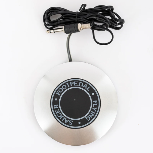 großer Tattoo Power Fußschalter Anti-Ermüdung in silber