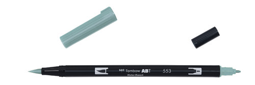 Tombow ABT Dual Brush Pen graublau mistpurple / N553