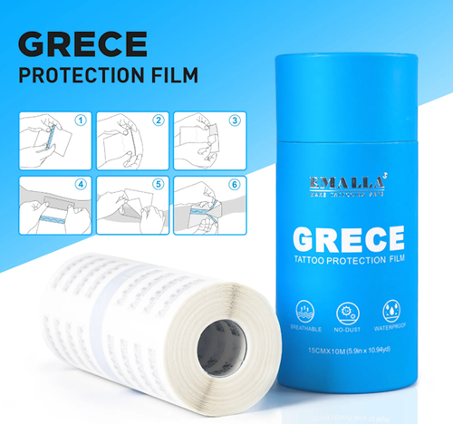 EMALLA Grece Tattoo-Schutzfolienrolle