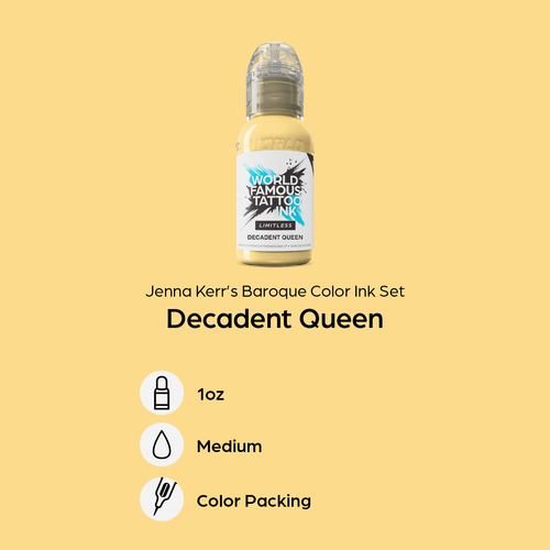 Jenna Kerr - Decadent Queen 30 ml  - World Famous Limitless Tattoofarbe