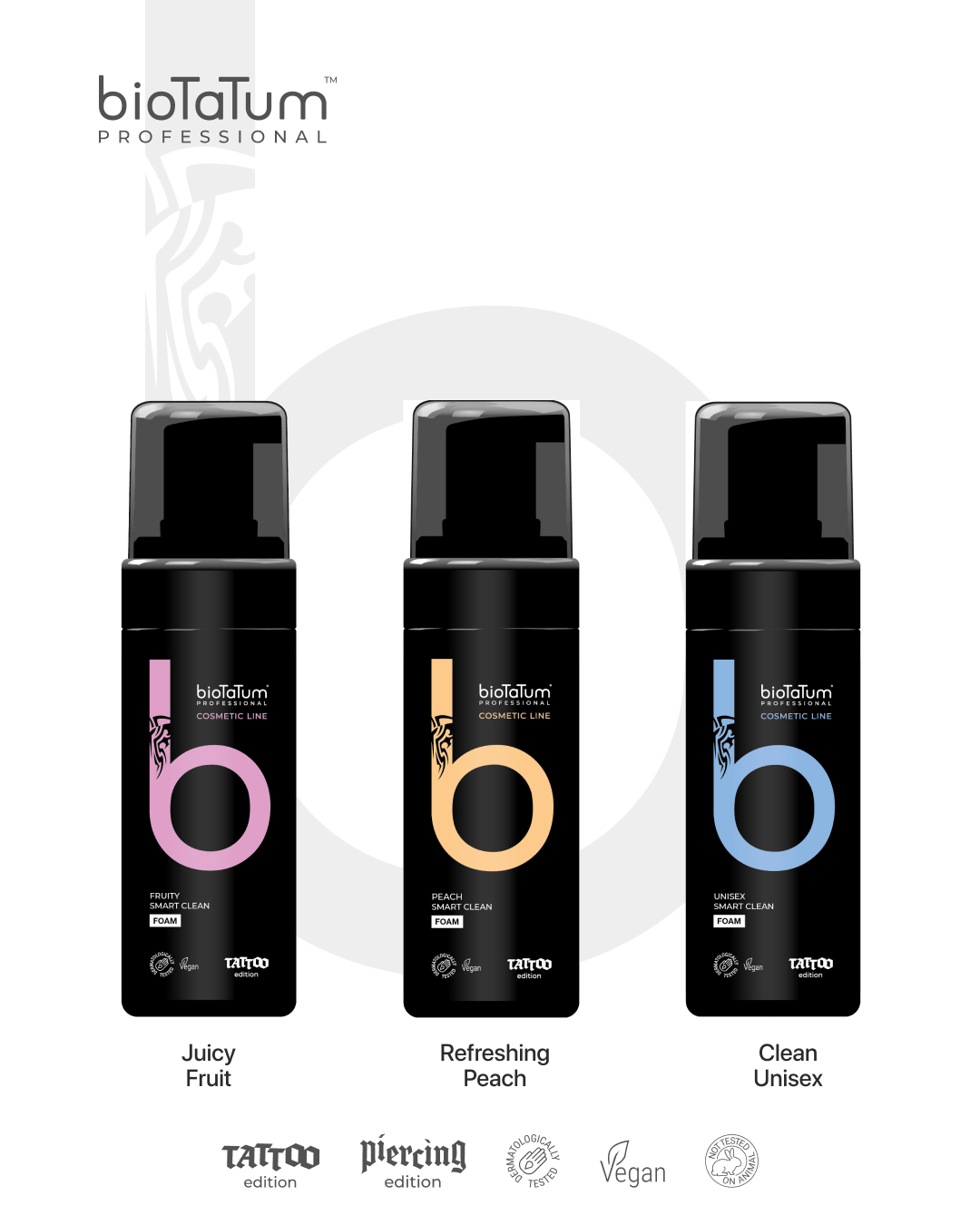 Smart Clean Foam von bioTaTum 150 ml - 3 Varianten