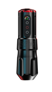 FK Irons ONE Kabellose Tattoomaschine - Stealth Black / Ruby 3.0 mm und 4.0 mm Stroke